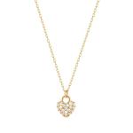 Stunning 18K Gold Dainty Romantic Heart Necklaces