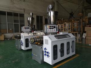 China Plastic Pipe Making Machinery Customizable Twin Screw PVC Pipe Extrusion Machine on sale