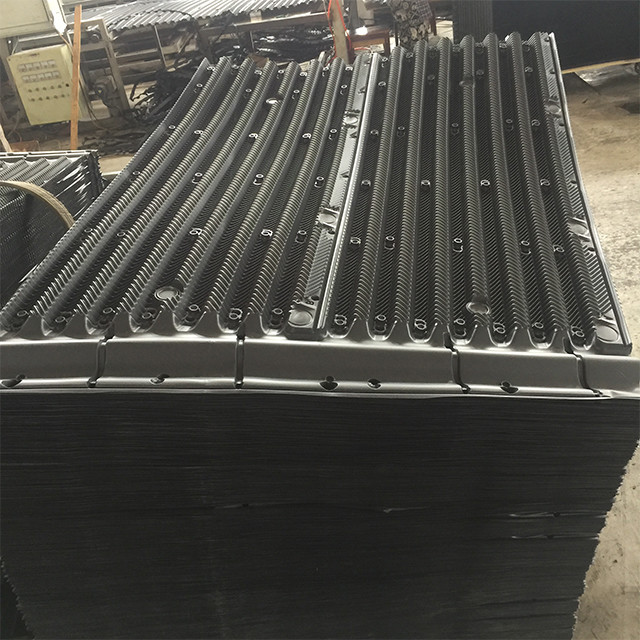 Cross Flow Film Fill Cooling Tower 1300mm 2440mm 20mm PVC Sheet