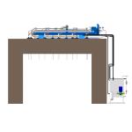 40kw - 70Kw Thermal Equipment Heavy Fuel Oil Burner Electronic Proportional