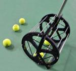 Silicone Material Portable Beach Tennis Net 36.0cm Tennis Ball Collector