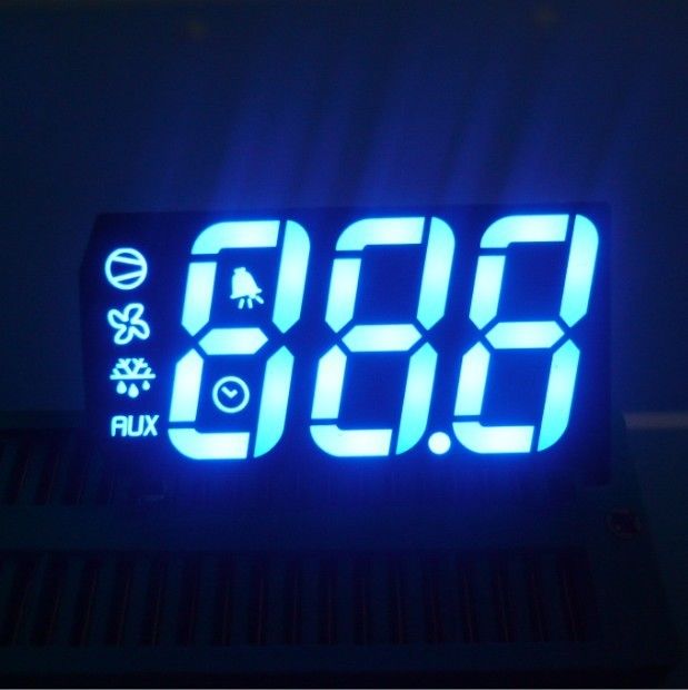 SGS Custom LED Display , Multi color 7 Segment Display for temperature humidity defrost