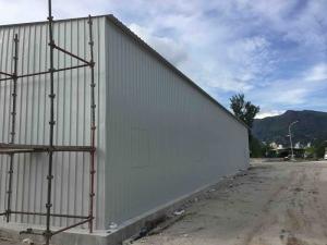 Quality Stable Light Steel Frame Construction , Metal Frame Steel Building House wholesale