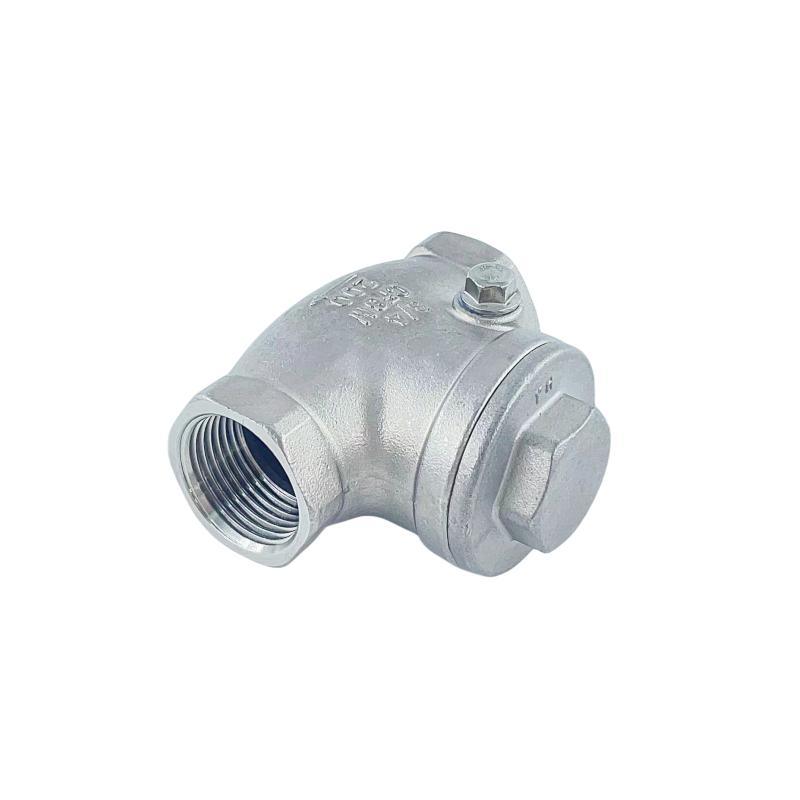 Factory Direct 304/316 Stainless Steel Swing Check Valve Anti-Backflow Valve