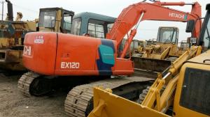 Quality EX120 Used Excavator 12 Ton , Crawler Excavator with Good Condition wholesale
