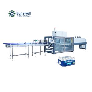 Quality High Speed Energy Drink PET Bottle Film Shrink Wrapping Machine Packing Bottled Pure Water PE Shrink Wrapping Machine wholesale