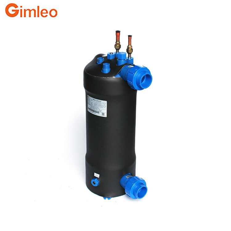 ETA-3 Chiller Titanium Evaporator Energy Saving With 12.7mm Refrigerant Inlet
