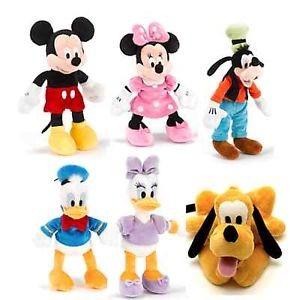 Quality 22cm Original Full Set Disney Plush Toys Disney Family Stuffed Animals wholesale
