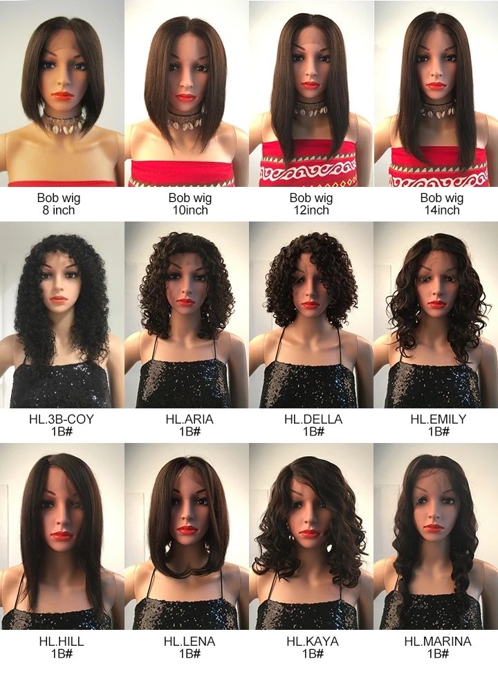 Fashion Sexy Short Straight Cosplay Party Hair Wigs For Women / Girls