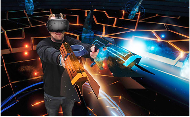 9d 1 Player VR Shooting Simulator Electronic Game Machine