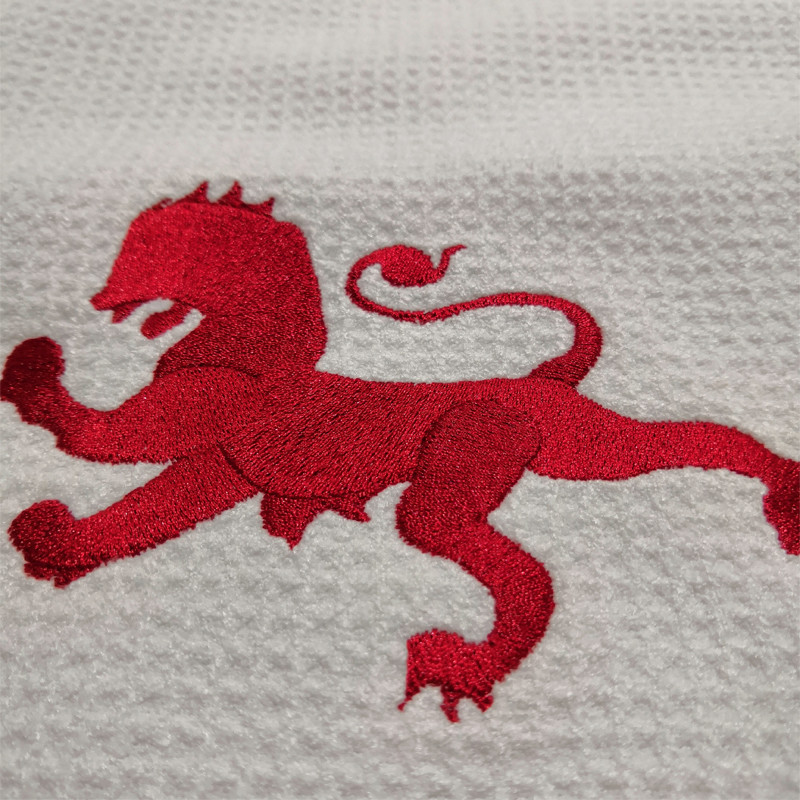 Embroidered Logo Microfiber Waffle Golf Towel Accepet OEM ODM