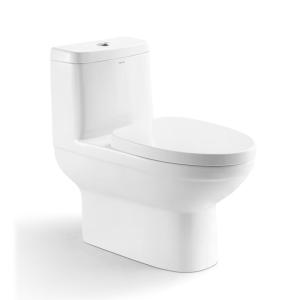 Quality Elongated 1.1 Gpf One Piece Toilets Ceramic Chair Height Toilet wholesale