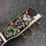 Custom AAAAA Handmade D100AA All Solid Wood Vintage D Dreadnought D100A Acoustic