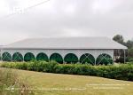40m X 40m Dome Roof Aluminum Arcum Tent For Tennis Courts