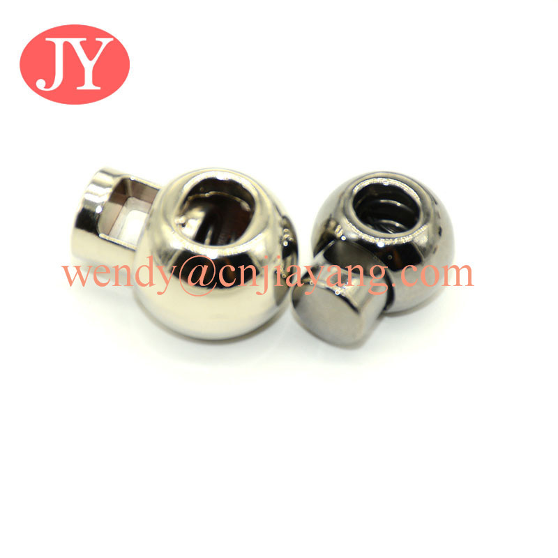 jiayang High quality metal cord stopper cord end for clothing