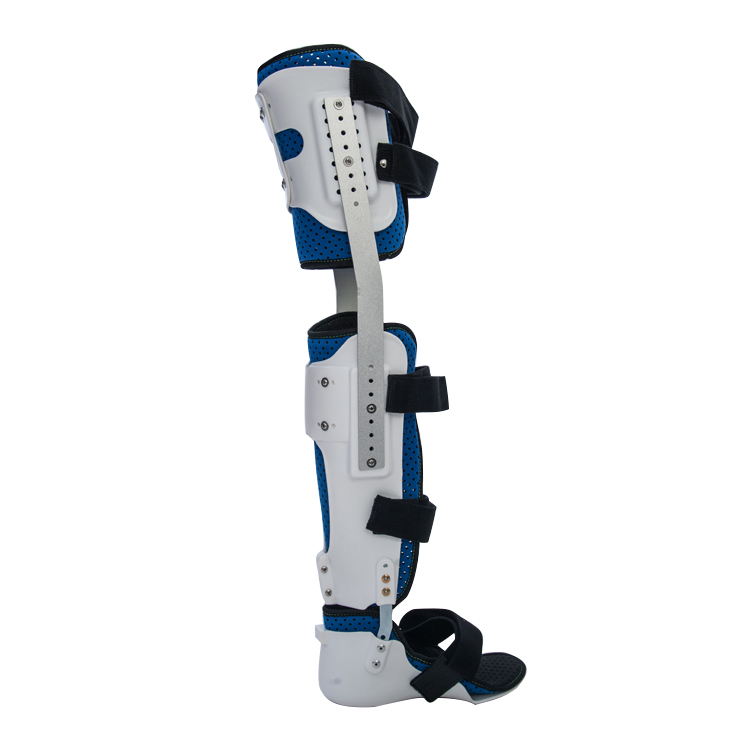 High-quality knee ankle and foot orthoses Hinged knee joint ankle foot orthosis Leg and foot fracture orthosis for fracture reha
