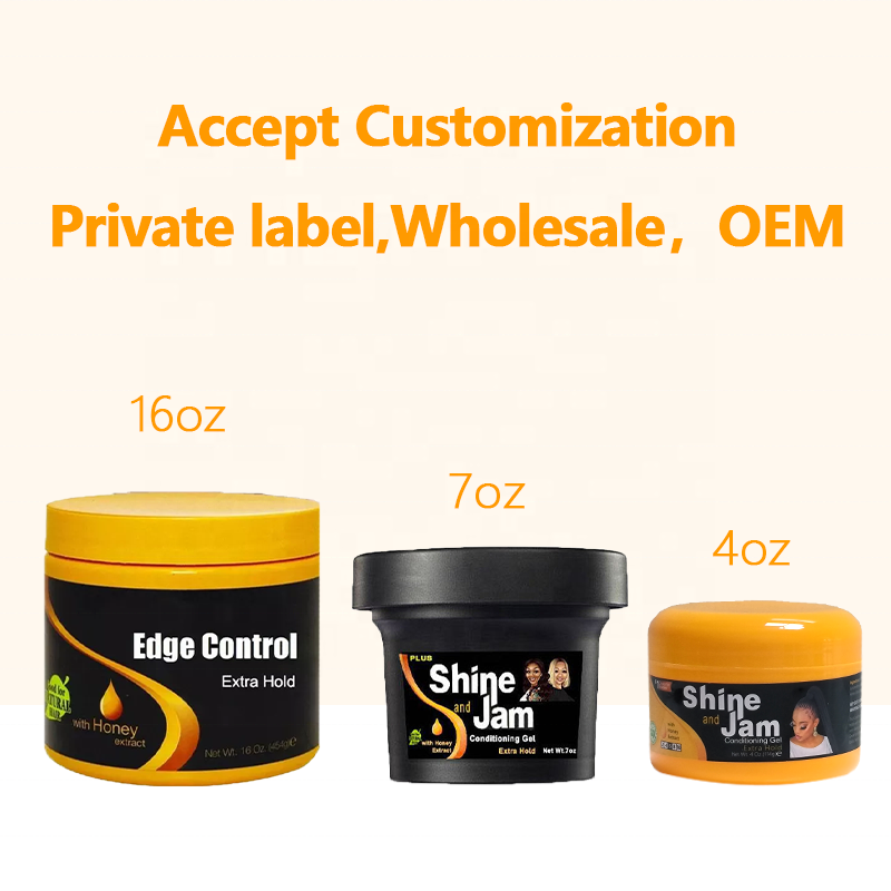Customize Private Label 200g Honey Bee Wax Contains Minerals Strong Hold Edge Control