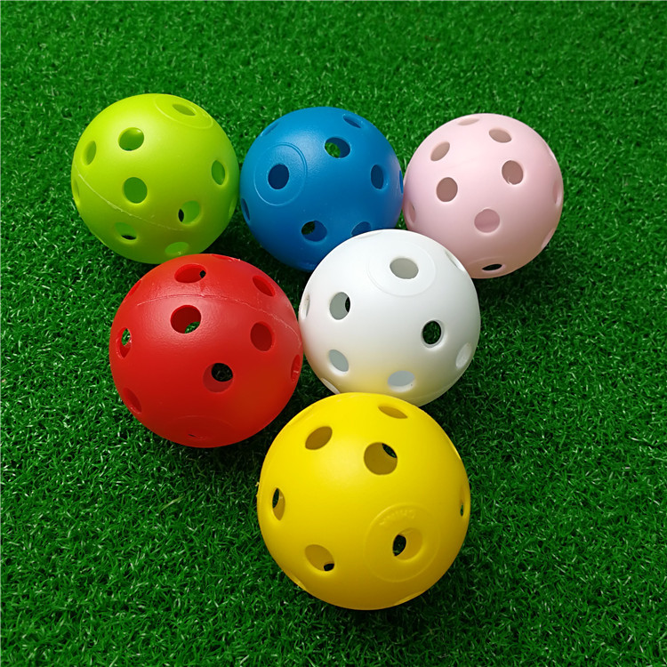hollow practice golf ball ， hole hole plastic golf ball ， golf ball , golf balls , golf practice ball