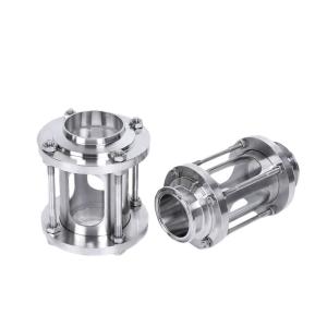 Quality Durable 304 316L Sanitary Stainless Steel Clamp/Weld Tubular Sight Glass for Beer Tank wholesale