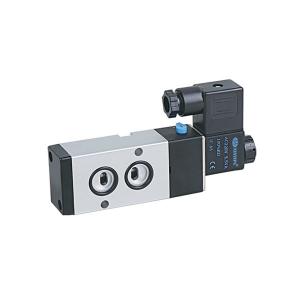 Quality Normally Closed Pneumatic Solenoid Valve 4V100 ~ 400 Series 5 / 2 Way Threaded wholesale