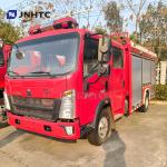 NEW SINOTRUCK Howo 4x2 Light Duty Fire Fight Truck With Water Pump Truck High