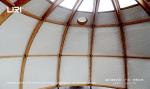 Panoramic Ellipse Campsite Glamping Hotel Tent All Timber Frame