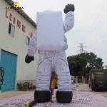 20 Feet Height Giant Inflatable Astronaut Stage Advertising Custom Inflatable