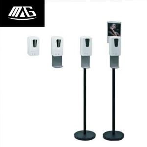 Quality 1L Spray Floor Stand DC 6v Touchless Soap Dispenser wholesale