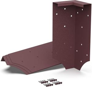 Quality 2.27kg Single-side Standard Corner Bracket for DIY Vegetable Garden Raised Garden Bed wholesale