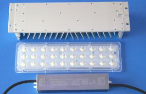 Quality Asymmetrical LED Street Light Components Lens 30 Watt MCPCB Module wholesale
