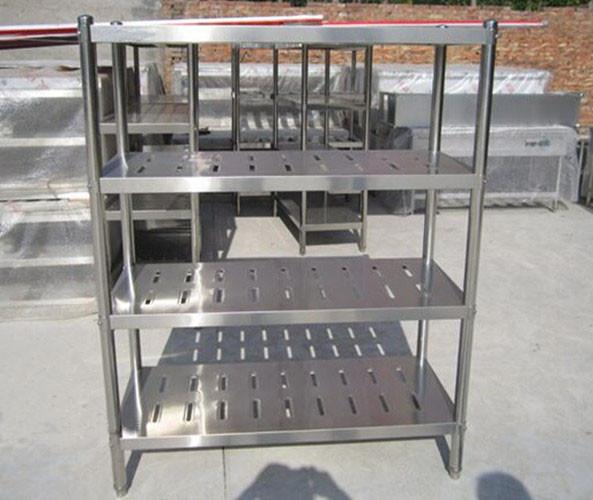 Customized Commercial Restarant / Supermarket Stainless Steel Display Racks
