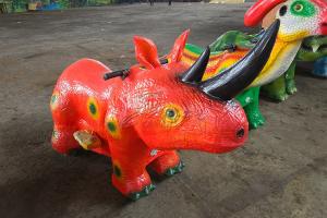 Quality Battery Powered Electric Ride On Dinosaur For Amusement Park / Playground wholesale