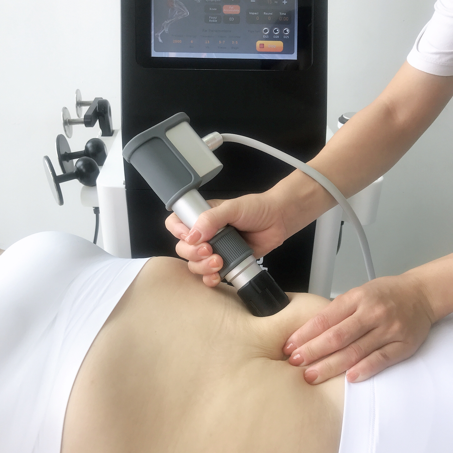 Shockwave Tecar Microwave Diathermy Machine Unit 3 In 1 shockwave treatment for plantar fasciitisshockwave machine