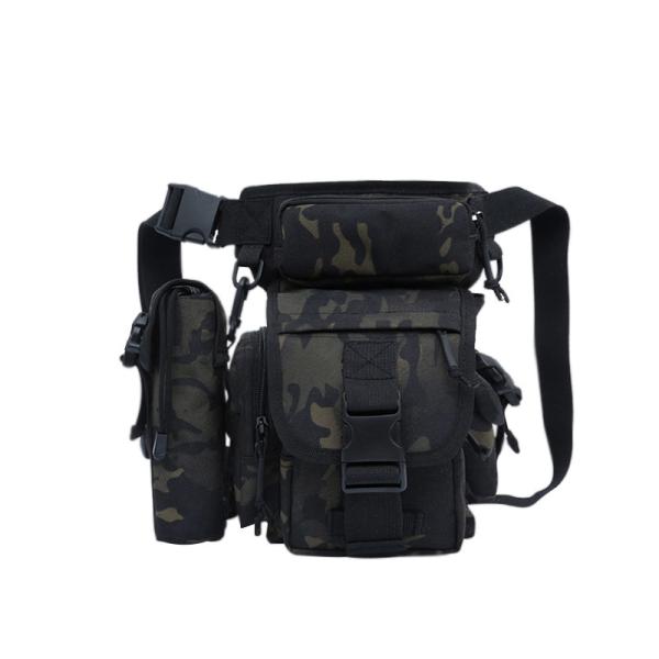 Outdoor Comfort Waist Bag Large Capacity Waterproof Tornister for Hiking and