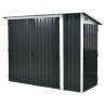 Buy cheap BS Series Metal Bike Storage Shed 4 X 6ft Anthracite RAL 7016 0.25mm Coated from wholesalers