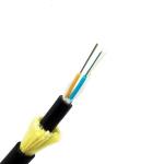Waterproof 12 24 Core G652 ADSS Overhead Fiber Optic Cable