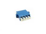 Quad LC Singlemode Optic Fiber Adapter