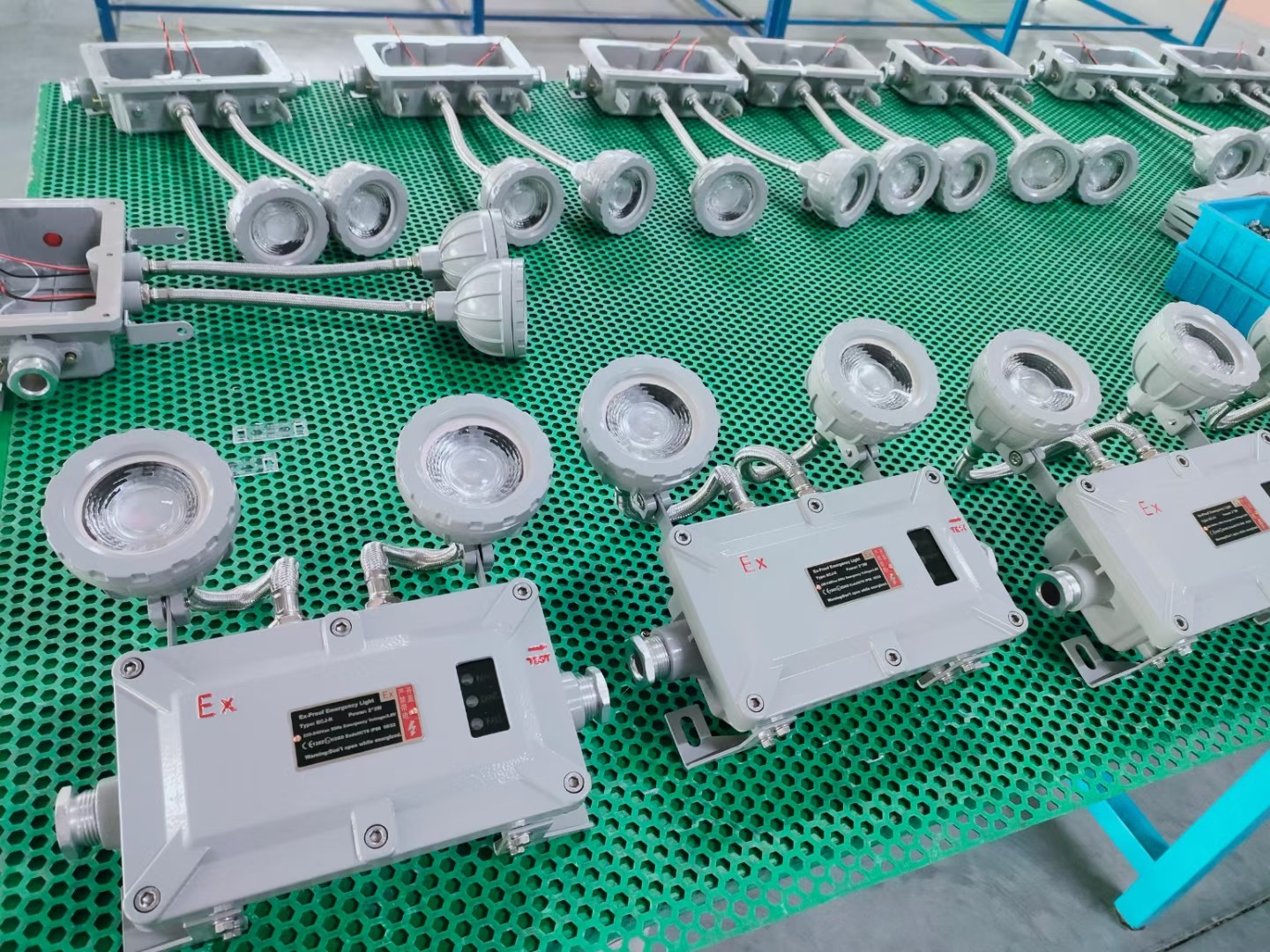 IP66 Industrial Aluminum Alloy explosion proof led emerency light with 90 Mins emergency time