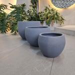Durable And Stylish Fiber Clay Planter Collection For Restaurant