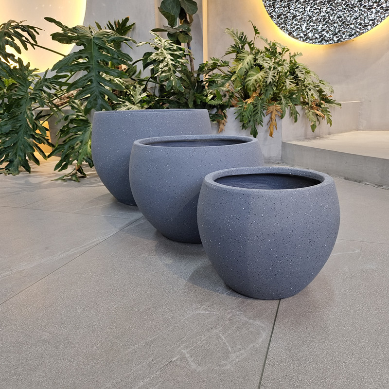 Shop The Latest Collection Of Fiber Clay Planters For Outdoor Space