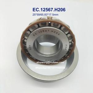 Quality EC.12567.H206 Special Taper Roller Bearings With Nylon Cage and Flange 25x59/65.83x17.5mm wholesale