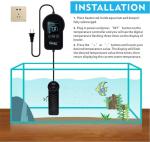 120V 100 Gallon Hygger Aquarium Heater 500W