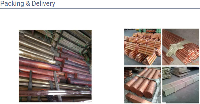 Dia 3mm-500mm Pure Copper Rod TISCO C10200 C11000 Copper Bar