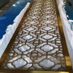 Home Decor Stainless Steel Metal Movable Decorative Room Dividers