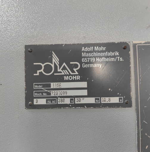 Computerized 45t/m Polar 115cm Paper Guillotine for Fast and Precise Paper Trimming