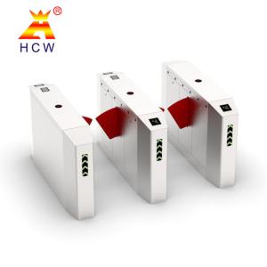 Quality Anti Pinch Retractable Flap Barrier Turnstile AC220V Wide Passage wholesale