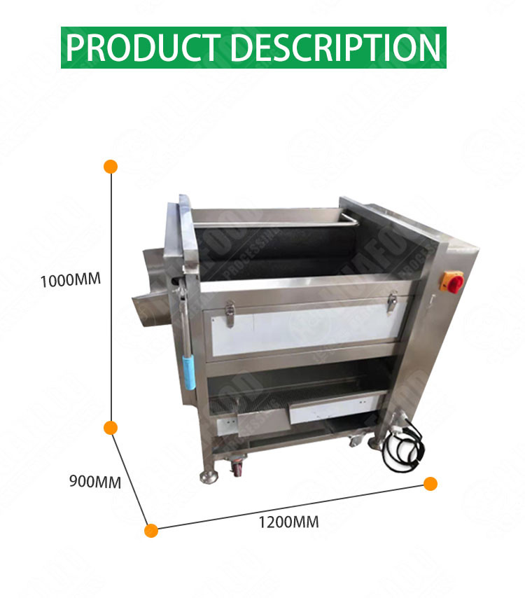 Cassava Peeling Machine Skin Remover