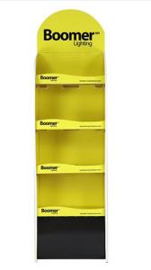 Quality Folding Point Of Sale Cardboard Displays Stands 4C Printing wholesale