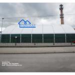 Beautiful Designer Outdoor Transparent Tent Arcum Sports Hall Tent With Roof