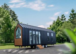 Quality Modern Design Prefab House Modular Container Luxury Tiny House On Wheels wholesale